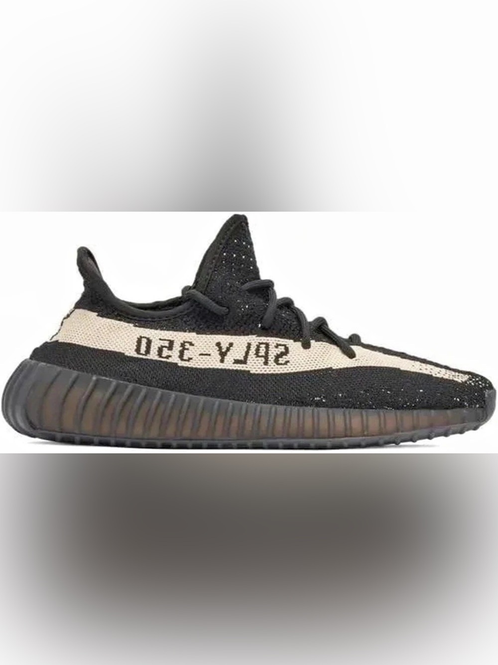 Adidas Yeezy Boost 350 V2 Oreo SPLY-350 Sneakers in Black & Cream Like New